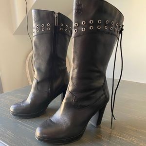Harley-Davidson heeled boots